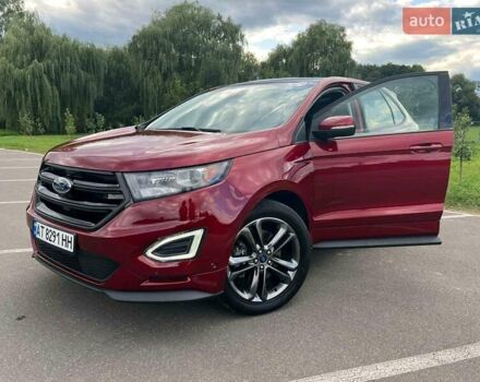 Форд Эдж 2015 в Ивано-Франковске на Automoto.ua Красный Форд Эдж, объемом двигателя 2.7 л и пробегом 107 тыс. км за 18500 $, фото 9 на Automoto.ua