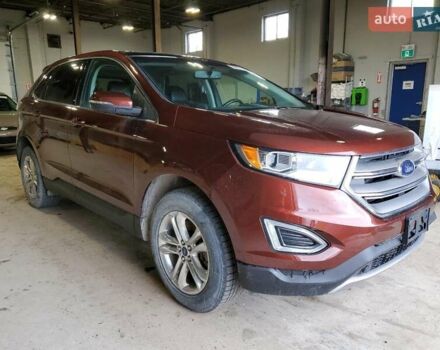 Красный Форд Эдж, объемом двигателя 2 л и пробегом 66 тыс. км за 2500 $, фото 3 на Automoto.ua