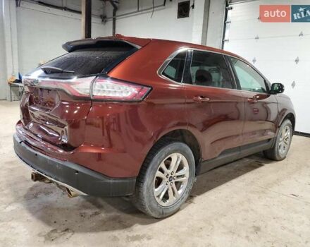 Красный Форд Эдж, объемом двигателя 2 л и пробегом 66 тыс. км за 2500 $, фото 2 на Automoto.ua