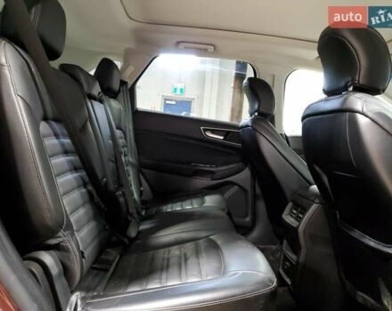 Красный Форд Эдж, объемом двигателя 2 л и пробегом 66 тыс. км за 2500 $, фото 10 на Automoto.ua