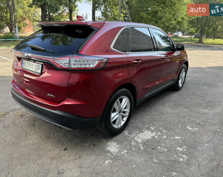Красный Форд Эдж, объемом двигателя 3.5 л и пробегом 75 тыс. км за 17299 $, фото 4 на Automoto.ua