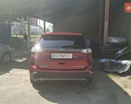 Красный Форд Эдж, объемом двигателя 3.5 л и пробегом 196 тыс. км за 18900 $, фото 27 на Automoto.ua