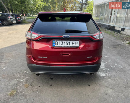 Красный Форд Эдж, объемом двигателя 3.5 л и пробегом 75 тыс. км за 17299 $, фото 3 на Automoto.ua
