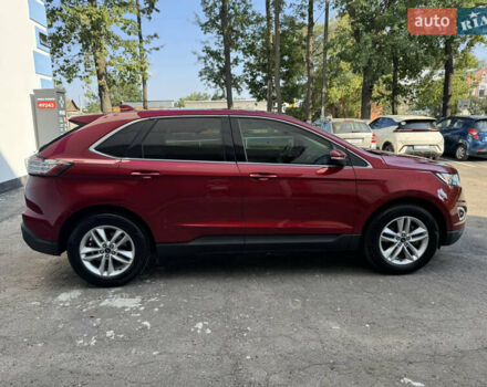 Красный Форд Эдж, объемом двигателя 3.5 л и пробегом 75 тыс. км за 17299 $, фото 5 на Automoto.ua