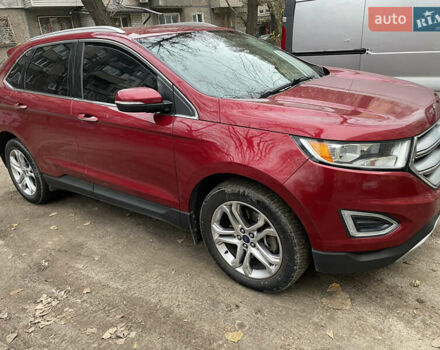 Червоний Форд Едж, об'ємом двигуна 2 л та пробігом 184 тис. км за 13000 $, фото 1 на Automoto.ua