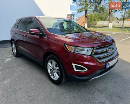 Красный Форд Эдж, объемом двигателя 3.5 л и пробегом 75 тыс. км за 17299 $, фото 1 на Automoto.ua