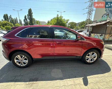 Красный Форд Эдж, объемом двигателя 3.5 л и пробегом 100 тыс. км за 17500 $, фото 7 на Automoto.ua