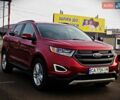 Красный Форд Эдж, объемом двигателя 2 л и пробегом 89 тыс. км за 14300 $, фото 1 на Automoto.ua