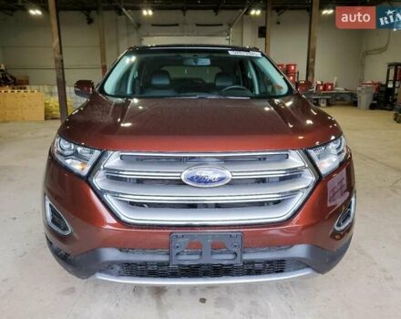 Красный Форд Эдж, объемом двигателя 2 л и пробегом 66 тыс. км за 2500 $, фото 4 на Automoto.ua