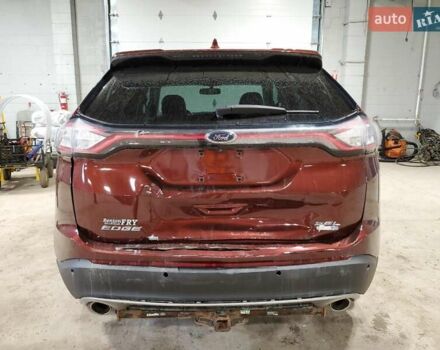Красный Форд Эдж, объемом двигателя 2 л и пробегом 66 тыс. км за 2500 $, фото 5 на Automoto.ua