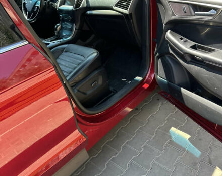 Красный Форд Эдж, объемом двигателя 3.5 л и пробегом 100 тыс. км за 17500 $, фото 5 на Automoto.ua