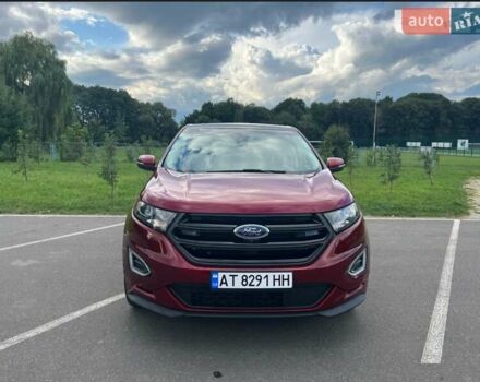Форд Эдж 2015 в Ивано-Франковске на Automoto.ua Красный Форд Эдж, объемом двигателя 2.7 л и пробегом 107 тыс. км за 18500 $, фото 1 на Automoto.ua