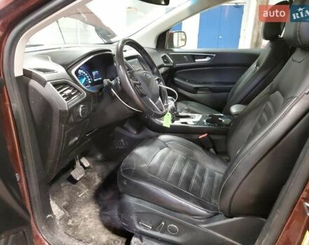 Красный Форд Эдж, объемом двигателя 2 л и пробегом 66 тыс. км за 2500 $, фото 6 на Automoto.ua