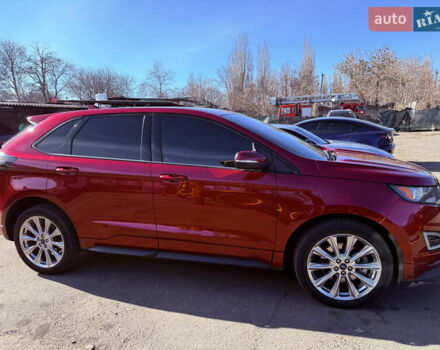 Красный Форд Эдж, объемом двигателя 2.7 л и пробегом 124 тыс. км за 15700 $, фото 3 на Automoto.ua
