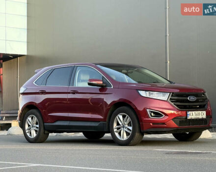 Червоний Форд Едж, об'ємом двигуна 2 л та пробігом 113 тис. км за 15500 $, фото 6 на Automoto.ua