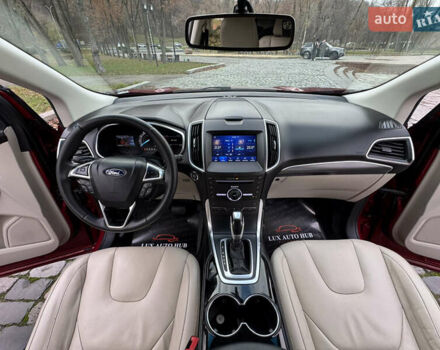 Красный Форд Эдж, объемом двигателя 2 л и пробегом 186 тыс. км за 14333 $, фото 35 на Automoto.ua