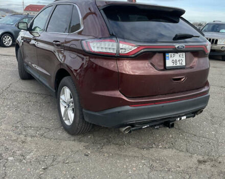 Красный Форд Эдж, объемом двигателя 3.5 л и пробегом 127 тыс. км за 17000 $, фото 1 на Automoto.ua