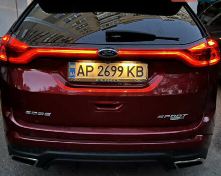 Красный Форд Эдж, объемом двигателя 2.72 л и пробегом 110 тыс. км за 19800 $, фото 4 на Automoto.ua