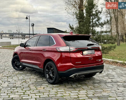 Красный Форд Эдж, объемом двигателя 2 л и пробегом 186 тыс. км за 14333 $, фото 91 на Automoto.ua