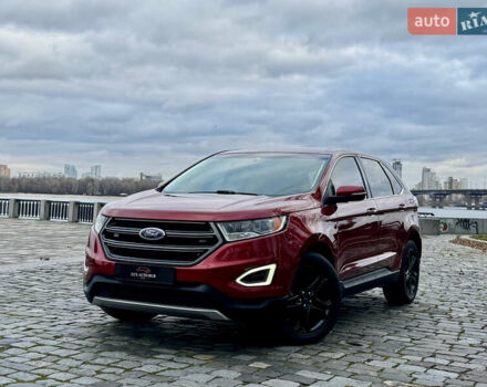 Красный Форд Эдж, объемом двигателя 2 л и пробегом 186 тыс. км за 14333 $, фото 71 на Automoto.ua