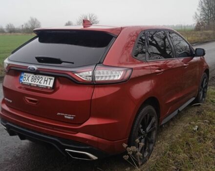 Красный Форд Эдж, объемом двигателя 2.7 л и пробегом 202 тыс. км за 15400 $, фото 4 на Automoto.ua