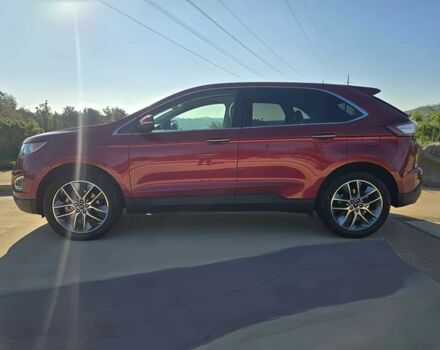 Красный Форд Эдж, объемом двигателя 2 л и пробегом 76 тыс. км за 11000 $, фото 3 на Automoto.ua