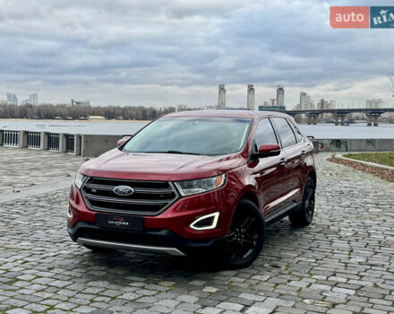 Красный Форд Эдж, объемом двигателя 2 л и пробегом 186 тыс. км за 14333 $, фото 70 на Automoto.ua