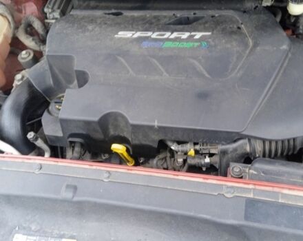 Красный Форд Эдж, объемом двигателя 2.7 л и пробегом 202 тыс. км за 15400 $, фото 6 на Automoto.ua