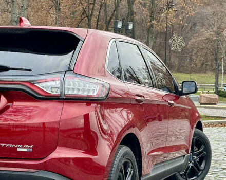 Красный Форд Эдж, объемом двигателя 2 л и пробегом 186 тыс. км за 14333 $, фото 75 на Automoto.ua