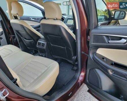 Красный Форд Эдж, объемом двигателя 2 л и пробегом 96 тыс. км за 3000 $, фото 16 на Automoto.ua