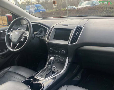 Красный Форд Эдж, объемом двигателя 2 л и пробегом 83 тыс. км за 19000 $, фото 5 на Automoto.ua