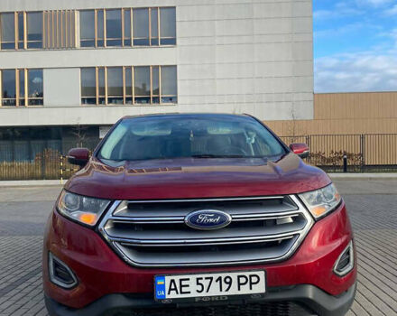 Красный Форд Эдж, объемом двигателя 2 л и пробегом 83 тыс. км за 19000 $, фото 2 на Automoto.ua