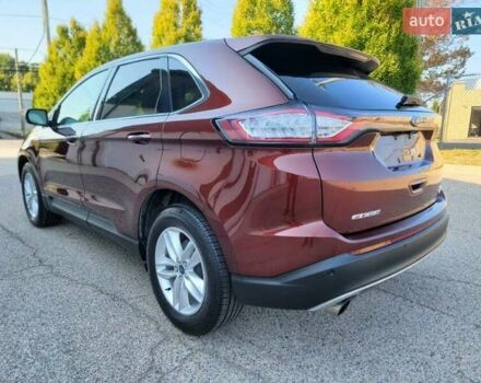 Красный Форд Эдж, объемом двигателя 2 л и пробегом 96 тыс. км за 3000 $, фото 6 на Automoto.ua