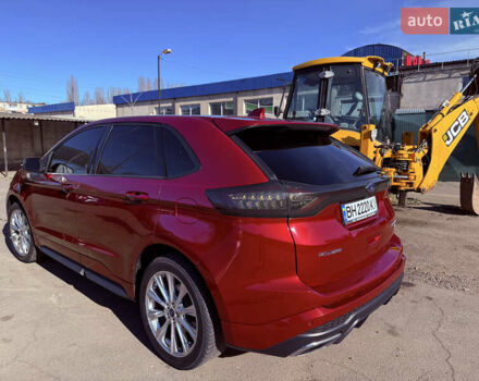 Красный Форд Эдж, объемом двигателя 2.7 л и пробегом 124 тыс. км за 15700 $, фото 8 на Automoto.ua
