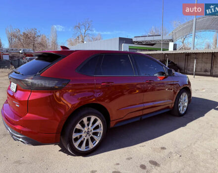 Красный Форд Эдж, объемом двигателя 2.7 л и пробегом 124 тыс. км за 15700 $, фото 4 на Automoto.ua