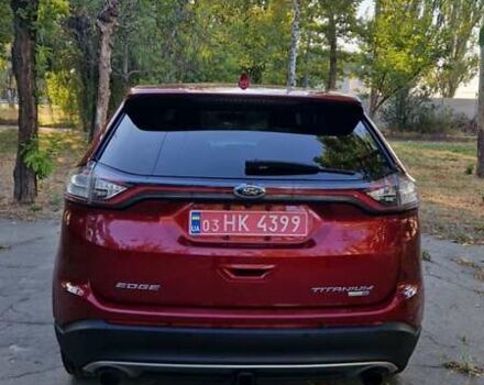 Форд Эдж 2016 в Николаеве на Automoto.ua Красный Форд Эдж, объемом двигателя 2 л и пробегом 200 тыс. км за 15300 $, фото 6 на Automoto.ua