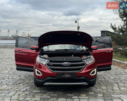 Красный Форд Эдж, объемом двигателя 2 л и пробегом 186 тыс. км за 14333 $, фото 67 на Automoto.ua