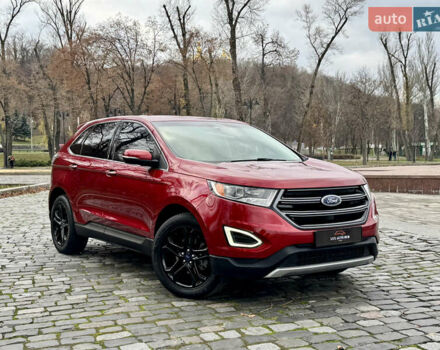 Красный Форд Эдж, объемом двигателя 2 л и пробегом 186 тыс. км за 14333 $, фото 17 на Automoto.ua