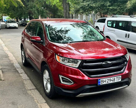 Красный Форд Эдж, объемом двигателя 2 л и пробегом 198 тыс. км за 16000 $, фото 2 на Automoto.ua