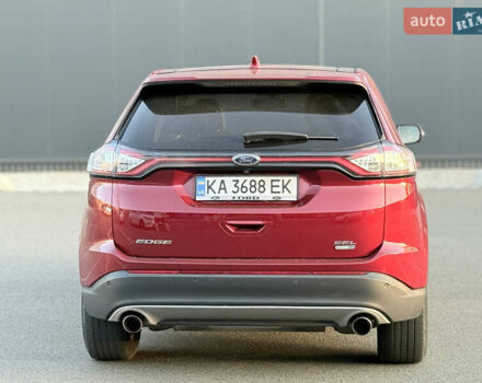 Червоний Форд Едж, об'ємом двигуна 2 л та пробігом 113 тис. км за 15500 $, фото 15 на Automoto.ua