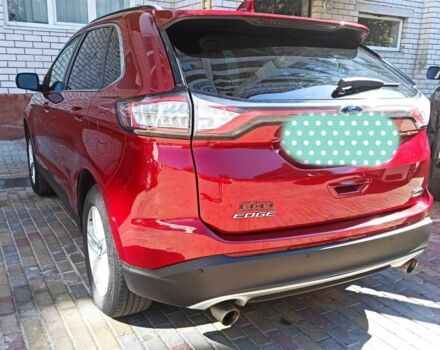 Красный Форд Эдж, объемом двигателя 2 л и пробегом 217 тыс. км за 17500 $, фото 2 на Automoto.ua