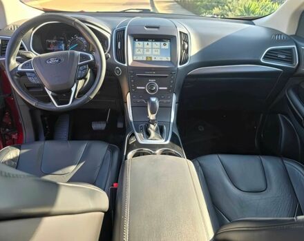 Красный Форд Эдж, объемом двигателя 2 л и пробегом 76 тыс. км за 11000 $, фото 8 на Automoto.ua