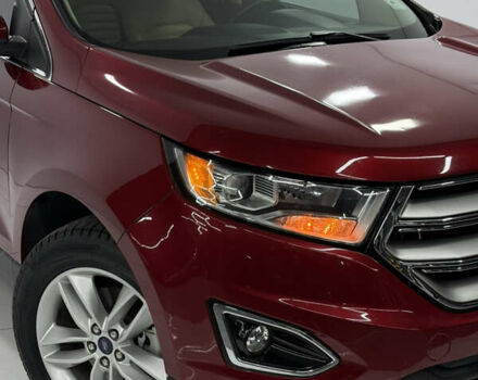 Красный Форд Эдж, объемом двигателя 2 л и пробегом 92 тыс. км за 15200 $, фото 5 на Automoto.ua