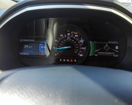 Красный Форд Эдж, объемом двигателя 2 л и пробегом 217 тыс. км за 17500 $, фото 1 на Automoto.ua