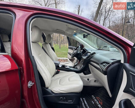 Красный Форд Эдж, объемом двигателя 2 л и пробегом 186 тыс. км за 14333 $, фото 40 на Automoto.ua