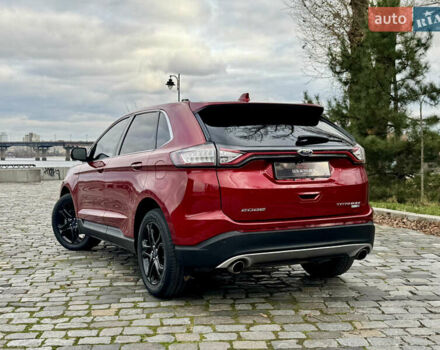 Красный Форд Эдж, объемом двигателя 2 л и пробегом 186 тыс. км за 14333 $, фото 21 на Automoto.ua