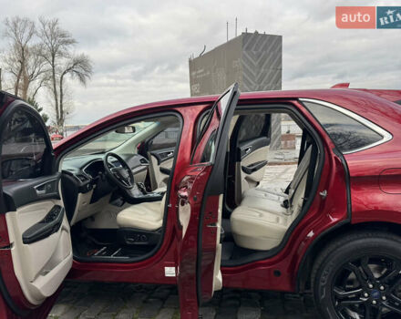 Красный Форд Эдж, объемом двигателя 2 л и пробегом 186 тыс. км за 14333 $, фото 26 на Automoto.ua