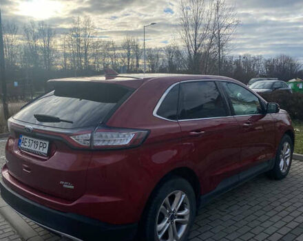 Красный Форд Эдж, объемом двигателя 2 л и пробегом 83 тыс. км за 19000 $, фото 4 на Automoto.ua