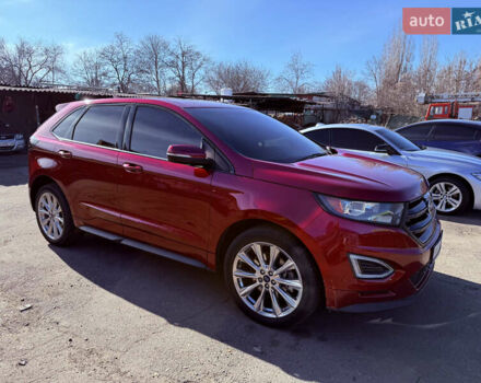 Красный Форд Эдж, объемом двигателя 2.7 л и пробегом 124 тыс. км за 15700 $, фото 2 на Automoto.ua