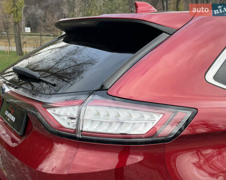 Красный Форд Эдж, объемом двигателя 2 л и пробегом 186 тыс. км за 14333 $, фото 83 на Automoto.ua